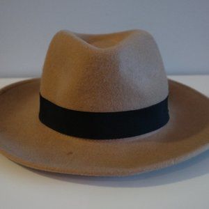 Felt Brim Hat (Camel)